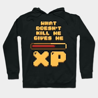 What doesn't kill me gives me XP Hoodie